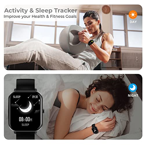 pTron Pulsefit Pro Bluetooth Calling Smartwatch, 1.69" Full Touch Color Display Black pTron Pulsefit Pro Bluetooth Calling Smartwatch, 1.69" Full Touch Color Display Black