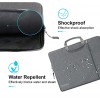 Dyazo 13.3 Inch Laptop Sleeve Cover with Handle & Accessories Pocket Compatible for MacBook Air (Grey)