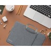 Dyazo 13.3 Inch Laptop Sleeve Cover with Handle & Accessories Pocket Compatible for MacBook Air (Grey)