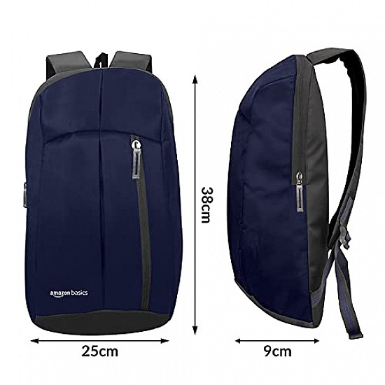 amazon basics - Mini Backpack for Outdoor Use (12 l) (Blue)