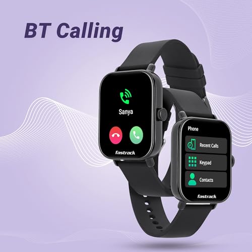 Fastrack Reflex Vox 2 Smart Watch with BT Calling Large 1.8 Bright Black Fastrack Reflex Vox 2 Smart Watch with BT Calling Large 1.8 Bright Black