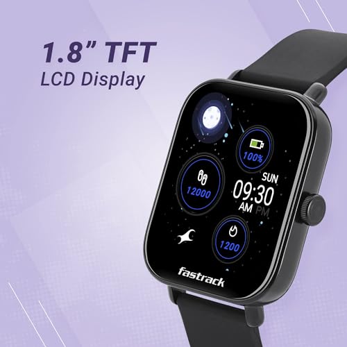 Fastrack Reflex Vox 2 Smart Watch with BT Calling Large 1.8 Bright Black Fastrack Reflex Vox 2 Smart Watch with BT Calling Large 1.8 Bright Black