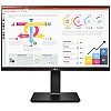 LG 24 inch QHD (2K) 2560x1440 Pixels Monitor Height Adjust, Pivot (2Way), Swivel, Tilt, USB-C (65W PD) Display Port 24QP750 Black