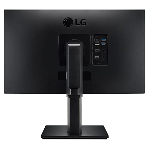 LG 24 inch QHD (2K) 2560x1440 Pixels Monitor Height Adjust, Pivot (2Way), Swivel, Tilt, USB-C (65W PD) Display Port 24QP750 Black LG 24 inch QHD (2K) 2560x1440 Pixels Monitor Height Adjust, Pivot (2Way), Swivel, Tilt, USB-C (65W PD) Display Port 24QP750 Black