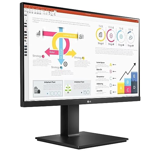 LG 24 inch QHD (2K) 2560x1440 Pixels Monitor Height Adjust, Pivot (2Way), Swivel, Tilt, USB-C (65W PD) Display Port 24QP750 Black LG 24 inch QHD (2K) 2560x1440 Pixels Monitor Height Adjust, Pivot (2Way), Swivel, Tilt, USB-C (65W PD) Display Port 24QP750 Black