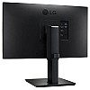 LG 24 inch QHD (2K) 2560x1440 Pixels Monitor Height Adjust, Pivot (2Way), Swivel, Tilt, USB-C (65W PD) Display Port 24QP750 Black