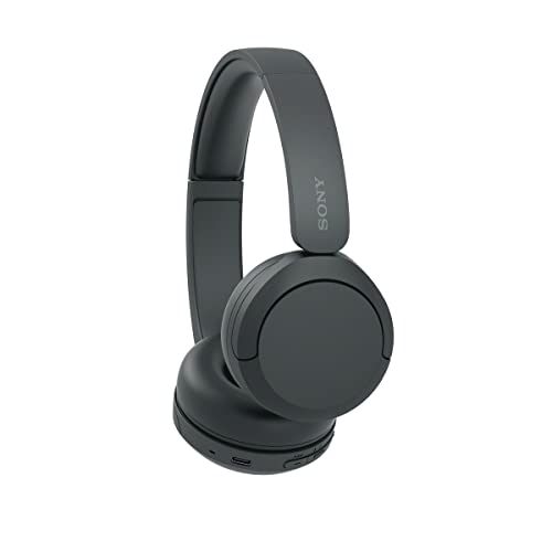 Sony WH-CH520 Wireless On-Ear Bluetooth Headphones with Mic, Upto 50 Hours Playtime Black Sony WH-CH520 Wireless On-Ear Bluetooth Headphones with Mic, Upto 50 Hours Playtime Black
