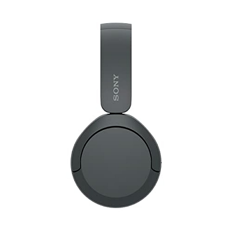 Sony WH-CH520 Wireless On-Ear Bluetooth Headphones with Mic, Upto 50 Hours Playtime Black