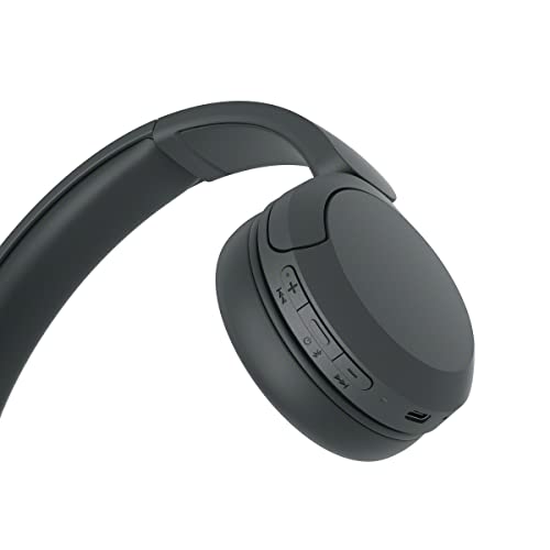 Sony WH-CH520 Wireless On-Ear Bluetooth Headphones with Mic, Upto 50 Hours Playtime Black Sony WH-CH520 Wireless On-Ear Bluetooth Headphones with Mic, Upto 50 Hours Playtime Black