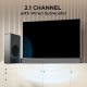boAt Aavante Bar 1200D Soundbar with Dolby Audio, 100W RMS Signature Sound, 2.1 Channel with Wired Subwoofer (Black)