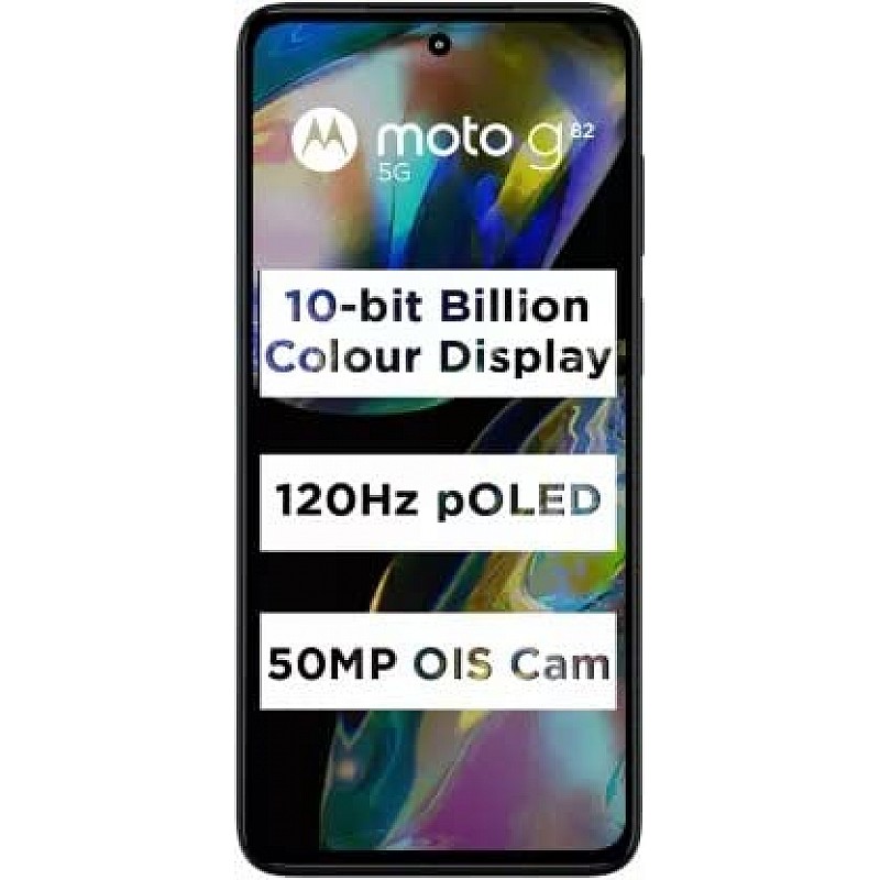 Motorola g82 5G (6GB, 128GB) (White Lily) Refurbished