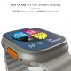 Pebble Cosmos Engage 1.95" IPS Display and Always Display with Wireless Charging, AI Voice assitant Starlight