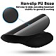 Sounce Mouse Pad, Ergonomic Mouse Pad with Comfortable Gel Wrist Rest Support and Lycra Cloth, Durable and Washable, Classic (Black)