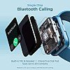 boAt Wave Call Plus Smart Watch with 1.83" HD Display, ENx Tech(Clear Calls (Midnight Blue)