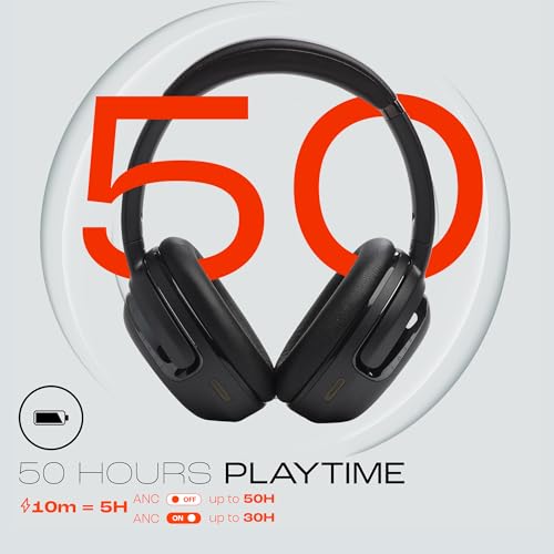 JBL Tour One M2 Adaptive Noise Cancelling Over-Ear Headphones, Spatial Sound, Smart Ambient, 50Hrs Playtime Black JBL Tour One M2 Adaptive Noise Cancelling Over-Ear Headphones, Spatial Sound, Smart Ambient, 50Hrs Playtime Black