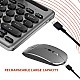 Amazon Basics Wireless Keyboard and Mouse Set with Bluetooth multi connect