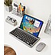 Amazon Basics Wireless Keyboard and Mouse Set with Bluetooth multi connect