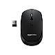 Amazon Basics Wireless Optical Mouse with 2.4Ghz, USB Nano Dongle, Optical Orientation, Click Wheel, Adjustable Dpi Black