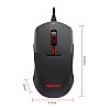 Amazon Basics Dual Connectivity Rechargeable Gaming Mouse (Bluetooth/Wireless) with 8 Programmable Buttons, 16000 DPI Optical Sensor