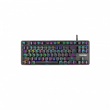 Cosmic Byte CB-GK-34 Firefly Hot Swappable Per-Key RGB Ten-Keyless Keyboard with Outemu Red Switch, Macros, Software (Black)