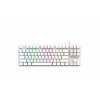 Cosmic Byte CB-GK-37 Firefly Per-Key RGB TKL Mechanical Keyboard with Swappable Outemu Red Switch (White)