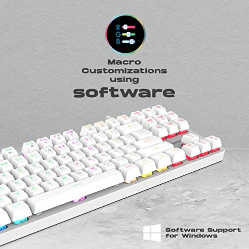 Cosmic Byte CB-GK-37 Firefly Per-Key RGB TKL Mechanical Keyboard with Swappable Outemu Red Switch (White) Cosmic Byte CB-GK-37 Firefly Per-Key RGB TKL Mechanical Keyboard with Swappable Outemu Red Switch (White)