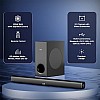 boAt Aavante Bar Mystiq Soundbar with 100W RMS Signature Sound, 2.1 CH,Multi-Connectivity Modes,BT v5.3 (Pitch Black)