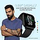 Noise Vivid Call Bluetooth Calling Smartwatch with Metallic dial, 550 nits Brightness, AI Voice Assistant Jet Black)