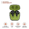 Amazon Basics True Wireless in-Ear Earbuds with Mic, Touch Control, (Green and Black)