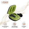 Amazon Basics True Wireless in-Ear Earbuds with Mic, Touch Control, (Green and Black)