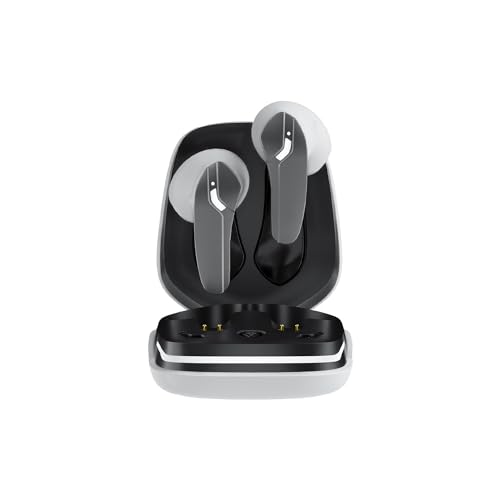 Amazon Basics True Wireless in-Ear Earbuds with Mic, Quad Mics ENC (White) Amazon Basics True Wireless in-Ear Earbuds with Mic, Quad Mics ENC (White)