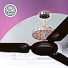 Crompton SUREBREEZE HILLBRIZ DECO 1200 mm (48 inch) Ceiling Fan (Smoked Brown) Star rated energy efficient fan