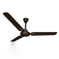Crompton SUREBREEZE HILLBRIZ DECO 1200 mm (48 inch) Ceiling Fan (Smoked Brown) Star rated energy efficient fan