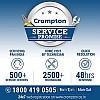 Crompton SUREBREEZE HILLBRIZ DECO 1200 mm (48 inch) Ceiling Fan (Smoked Brown) Star rated energy efficient fan