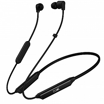 boAt Rockerz Trinity in Ear Earphones with 150H Playtime, Crystal Bionic Sound Powered by (Cosmic Black)