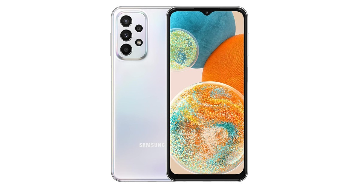 Samsung Galaxy A23 5G, Silver (6GB RAM 128GB Storage)