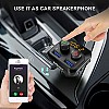 Portronics Auto One Smart Car Charger And Music Streamer with Hands Free Calling, Bluetooth 5.0 Black