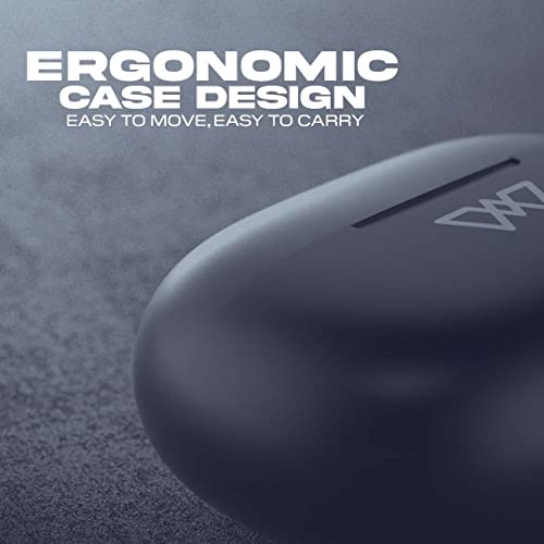 Wings Phantom 315 Wireless Earphones with 40 Hours of Battery Backup Black Wings Phantom 315 Wireless Earphones with 40 Hours of Battery Backup Black