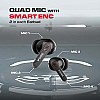 Wings Phantom 340 Best Low Latency 40ms Earbuds Black