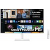 Samsung 27-inch M5 FHD Smart Monitor Speakers Remote 1 Billion Color LS27BM501EWXXL White