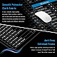 Sounce Gaming Mouse Pad Non-Slip Spill-Resistant Mousepad with Special-Textured Surface,Anti-Fray Stitched Edges