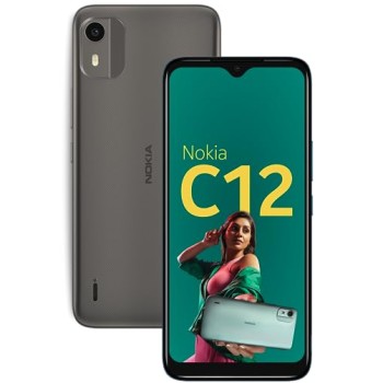 Nokia C12  2GB RAM  64GB Storage Charcoal Refurbished