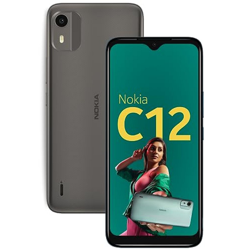 Nokia C12  2GB RAM  64GB Storage Charcoal Refurbished