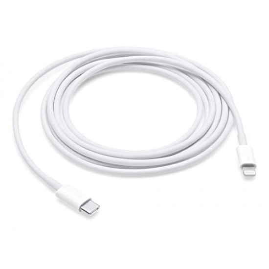 Type C to Lightning Cable Cord 1M White - (MFi Certified) Fast Charging for iPhone 14 13 12 11 X Xs Pro, Pro Max, Plus, iPad