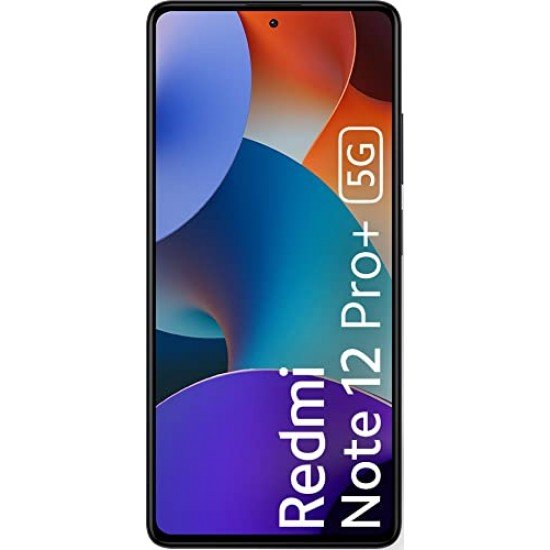 Redmi Note 12 Pro Plus 5G (Obsidian Black, 12GB RAM, 256GB Storage) Refurbished