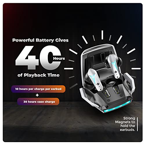 Cosmic Byte CosmoBuds X200 True Wireless Earbuds (TWS), BT 5.3, 38ms Latency GOD Mod Cosmic Byte CosmoBuds X200 True Wireless Earbuds (TWS), BT 5.3, 38ms Latency GOD Mod