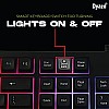 Dyazo Wired Gaming Keyboard and Mouse Combo Static RGB Static Light (only 2 Modes on & Off) for Windows Compatible for PC, Laptop (Black)