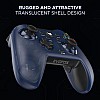 EvoFox Elite X Wireless Gamepad for PC with Dual Vibration Motors, 2 Macro Back Buttons (Blue)