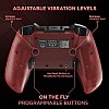 EvoFox Elite X Wireless Gamepad for PC with Dual Vibration Motors, 2 Macro Back Buttons (Blue)