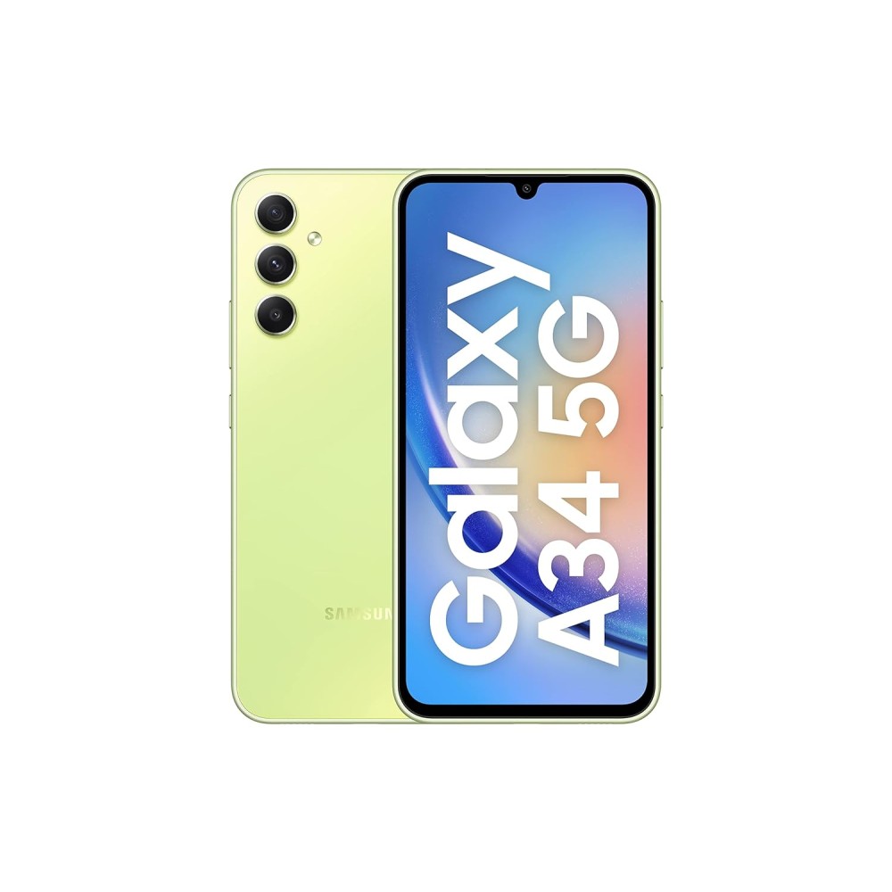 Samsung Galaxy A34 5G (Awesome Lime, 8GB RAM 256GB Storage refurbished
